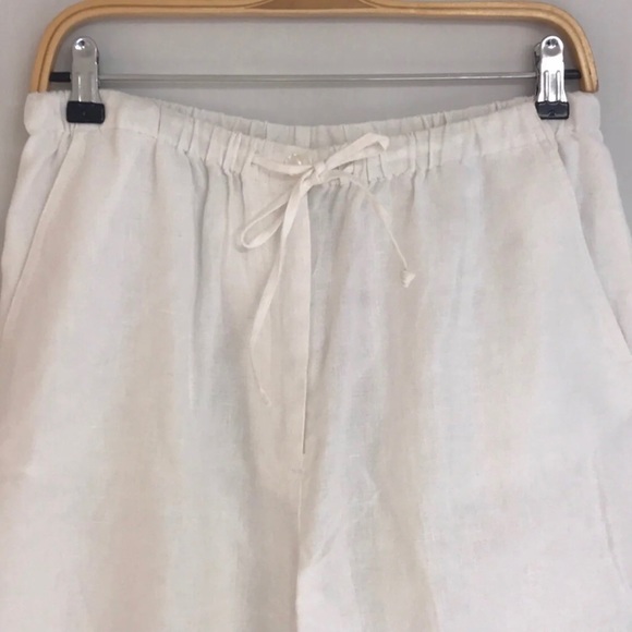 JENNIFER MORE Linen Capri Pants - Picture 5 of 6